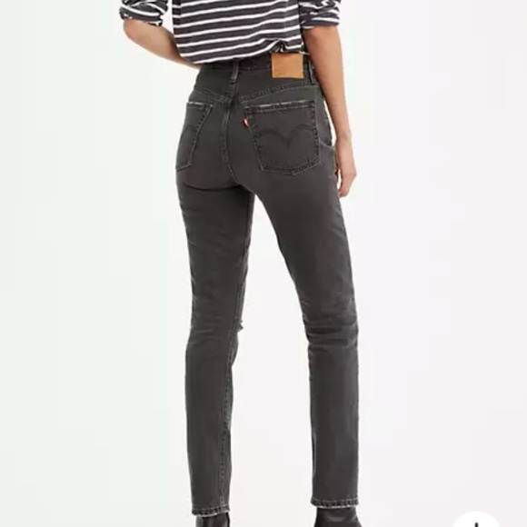 Levi’s Premium 501 Skinny Black Distressed Jeans - Picture 3 of 13